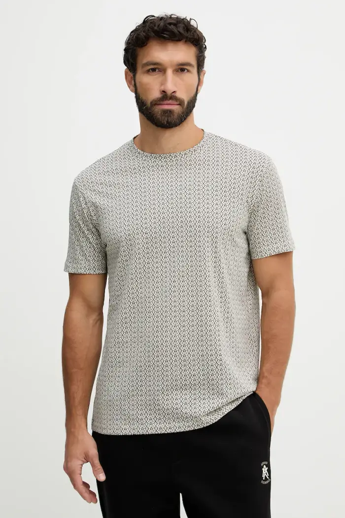 t-shirt in cotone Beige