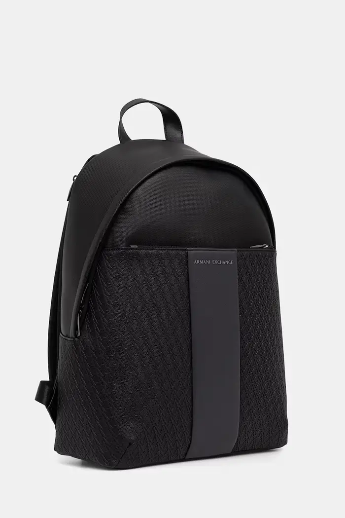 Armani Exchange zaino da uomo Nero