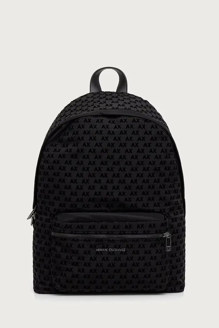 Armani Exchange zaino da uomo Nero