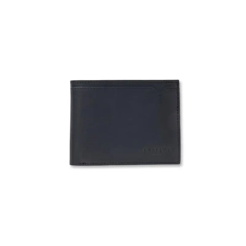 ARMATA DI MARE Portafoglio blu da uomo con logo