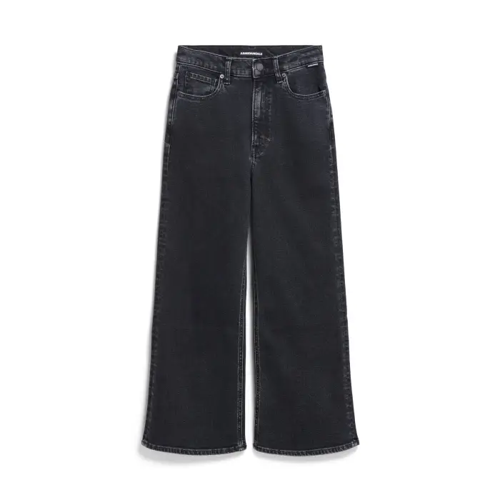 ARMEDANGELS Jeans a gamba larga donna Murliaa Cropped Noir