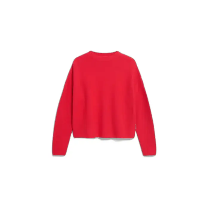 ARMEDANGELS Maglione girocollo da donna Merinaa Links Links Rouge