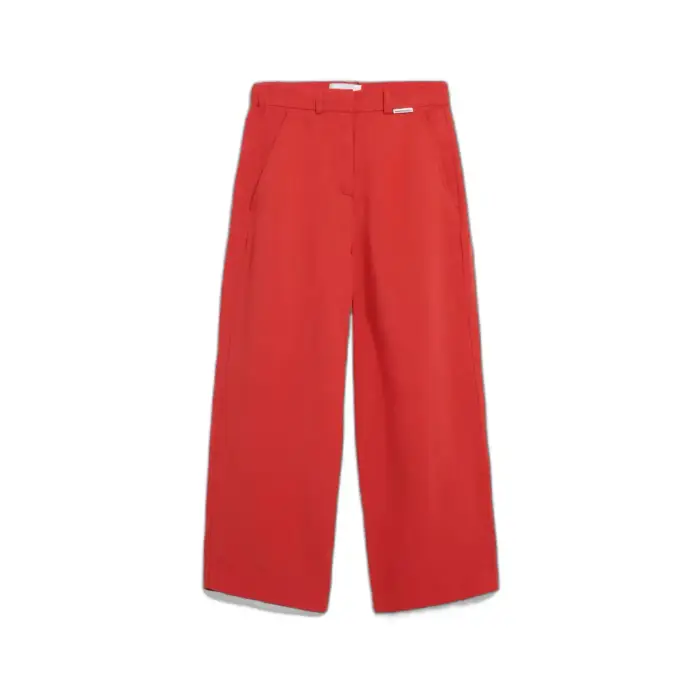 ARMEDANGELS Pantaloni da donna Caarunus Lino Orange