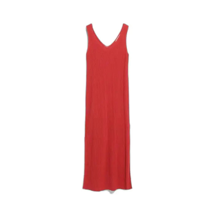 ARMEDANGELS Vestito lungo da donna Cindaa Lino Rouge