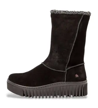 Art per donna 115111101003_001 Stivaletti in pelle 1511 neri, Nero, Basso, Cerniera, Casual