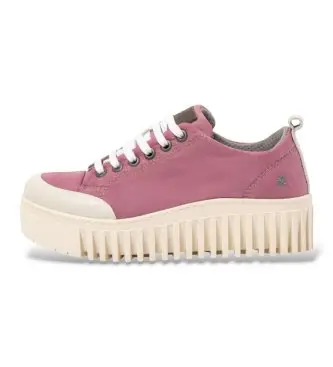 Art per donna 115341180003_008 Sneakers 1534S Brighton rosa, Tessuto, 3 a 5cm, Stringhe, Casual