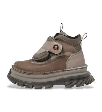 per donna 116431100003_039 Stivali grigi Core 2 (42), 1 a 3 cm, Velcro, Casual, Grigio