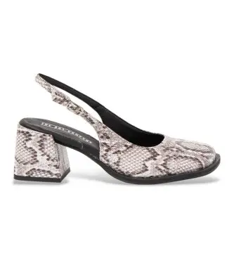 per donna 12012S223003_017 Sandali Verona in pelle bianca 2012S (41), Bianco, 5 a 8cm, Fibbia, Casual, Da sera, Classico