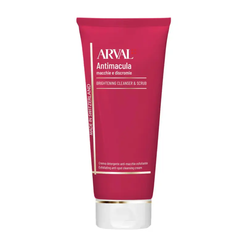 Arval Antimacula | Brightening Cleanser & Scrub | Crema Detergente Anti-macchie Esfoliante 150 ml