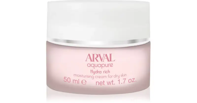 Arval Aquapure Hydra crema ricca idratante per pelli secche 50 ml