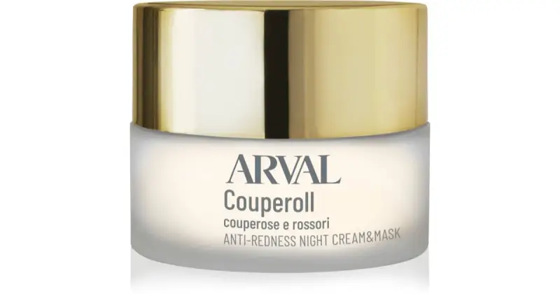 Arval couperoll maschera anti-rossore notte& crema - crema-maschera notte antirossore ristrutturante vs 50ml