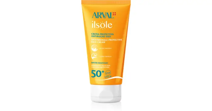 Arval il sole - crema protettiva anti rughe viso 50 ml spf50+