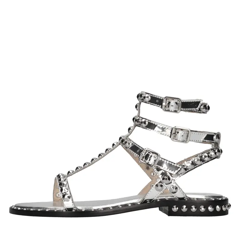 Ash Scarpe basse Argento Argento Metallici e grigi