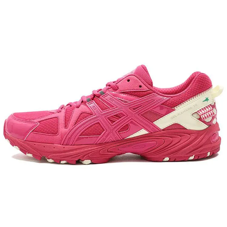 ASICS 8On8 X Gel-Kahana Tr Tessuto Pelle Sintetica Trendy Versatile Scarpe Casual Lifestyle Basse Unisex sneaker Rosso-Rosa 1203A236-500