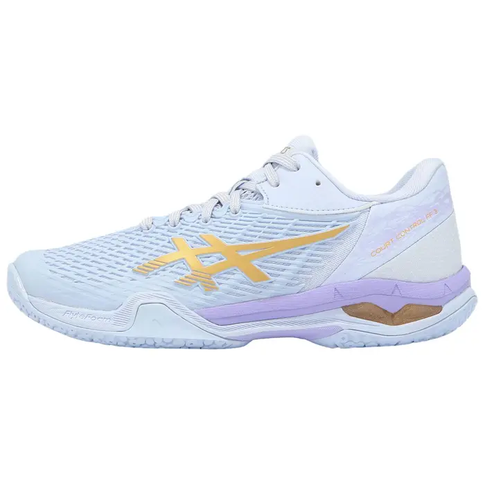 ASICS Court Control FF 3 Blue Fade Champagne Scarpe da Ginnastica da Donna 1072A089-405