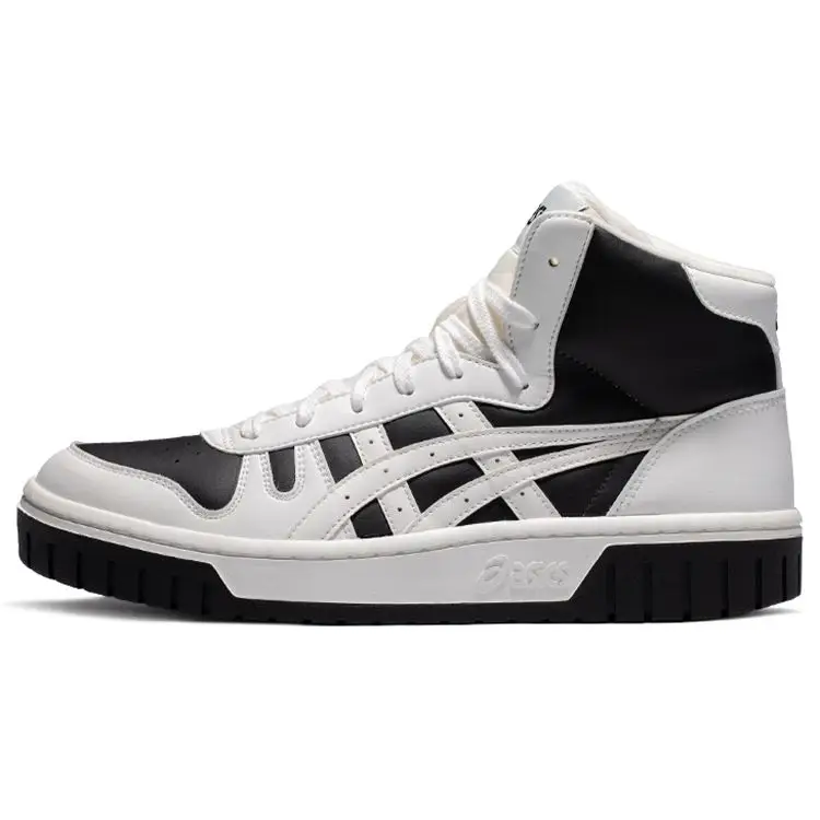 ASICS Court Mz Hi Pelle Sintetica Trendy Versatile Casual Caldo Durevole Leggero Traspirante Mid-Top Scarpe da Skate Unisex Scarpe da Skate