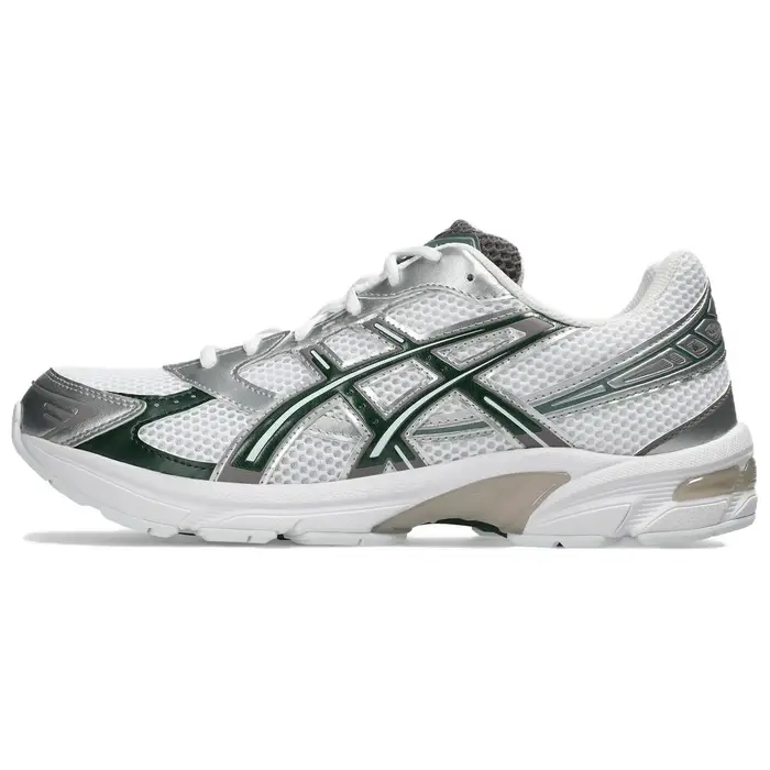 ASICS Gel 1130 Bianco Foresta Notte Sneakers Unisex Argento 1203A609-106 42 5