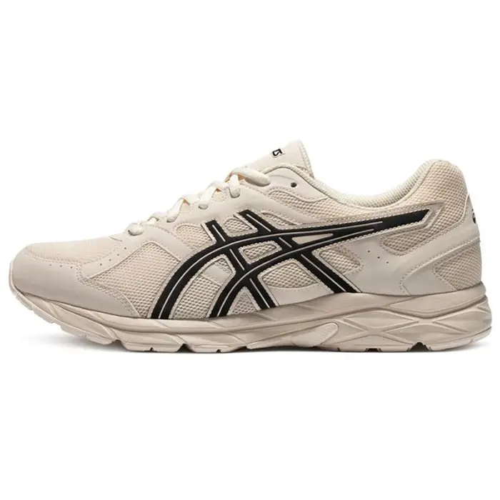 ASICS Gel-Contend 1 Tessuto Confortevole Pelle Sintetica Scarpe da Corsa a Basso Profilo per Breve Distanza Uomo sneaker Beige 1011B645-100