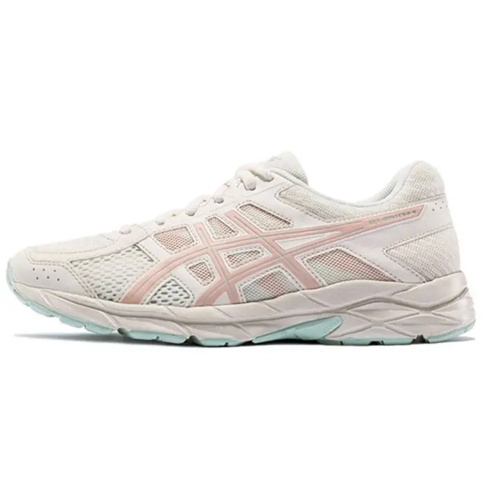 Gel Contend 4 Beige Radice di Loto Scarpe da Ginnastica da Donna Panna Rosa Radice di Loto T8D9Q-106 37