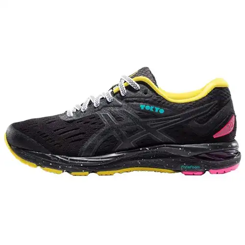 ASICS Gel Cumulus 20 Tokyo Marathon Scarpe da Ginnastica Donna Nero Grigio Scuro 1012A213-001