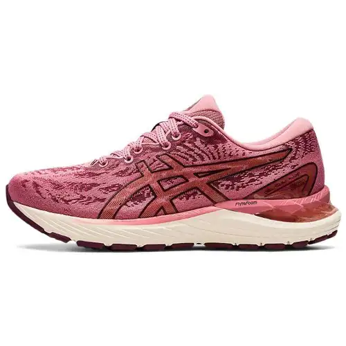 ASICS Gel Cumulus 23 Rosa Fumo Marte Profondo Scarpe da Ginnastica da Donna Rosa 1012A888-707