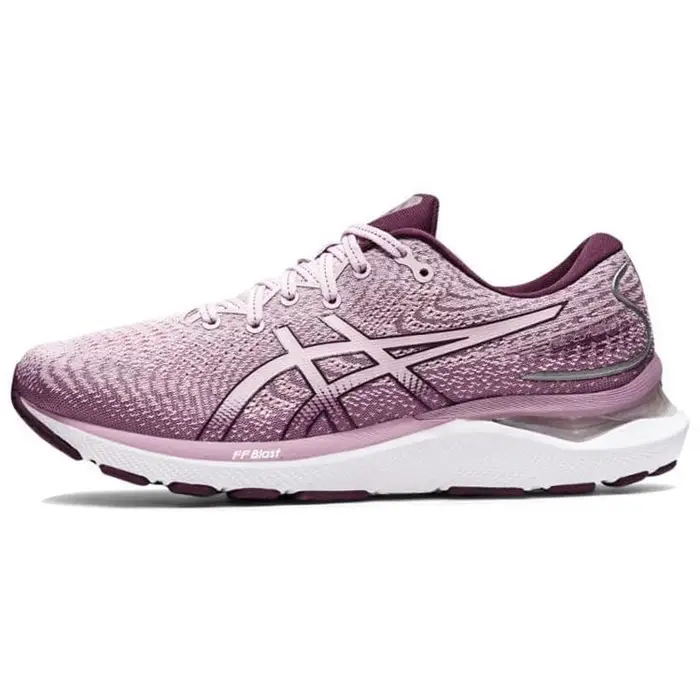 Gel Cumulus 24 Rosa Chiaro Scarpe da Ginnastica da Donna Rosa Prugna Scuro 1012B206-700 35 5
