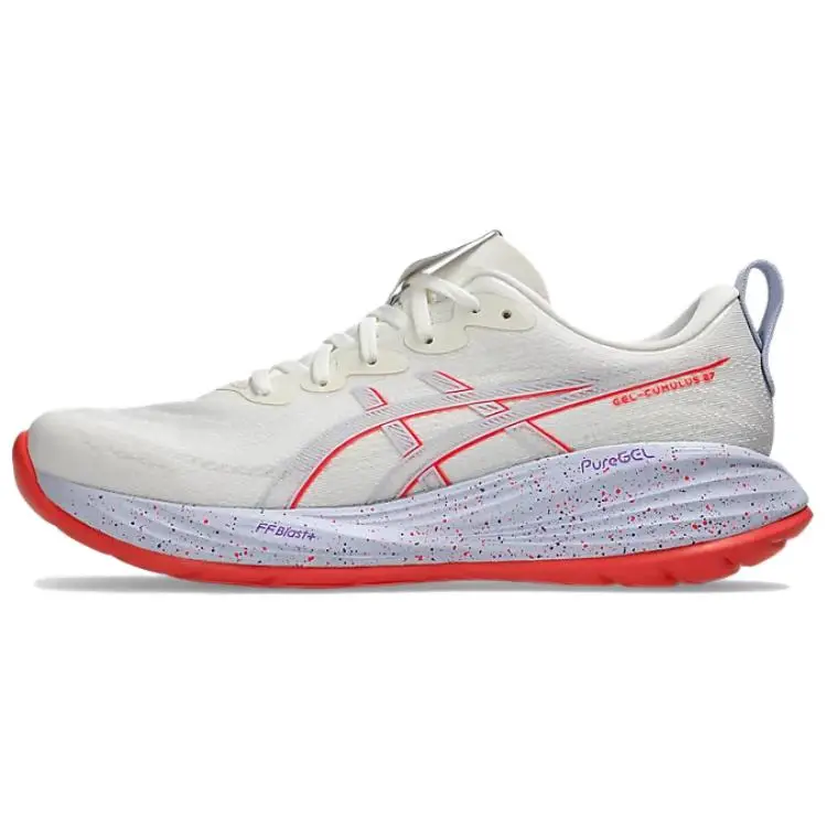 ASICS Gel-Cumulus 27 Tokyo Classic Scarpe da Corsa Versatili Uomo Sneakers Bianco 1011C186-500 46 5