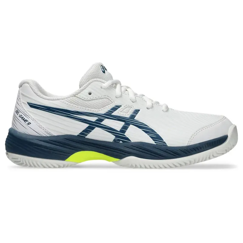 Gel Game 9 Gs Clay/oc 1044a057 104 Junior Bianco | Asics Blu