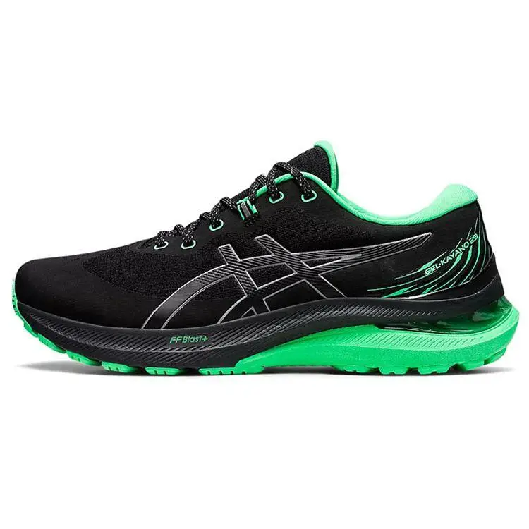 ASICS Gel Kayano 29 Lite Show Nero Foglia Nuova Scarpe da Ginnastica Uomo 1011B473-001 39 5
