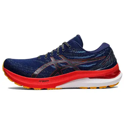 ASICS Gel Kayano 29 Oceano Profondo Pomodoro Ciliegino Scarpe da Ginnastica da Uomo Blu 1011B440-401