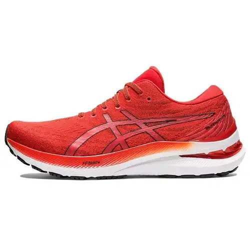ASICS Gel Kayano 29 Pomodoro Ciliegino Scarpe da Ginnastica da Uomo Rosso Nero 1011B440-800