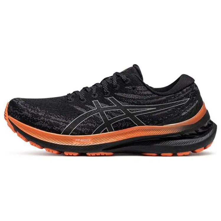 ASICS Gel-Kayano 29 Tessuto Confortevole Durevole Traspirante Assorbimento degli Urti Scarpe da Corsa per Maratona Low-Top Uomo sneaker Nero