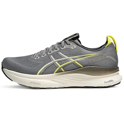 ASICS Gel Kayano 32 Gravel Citron Scarpe da Ginnastica da Uomo Grigio 1011C052-021 43 5