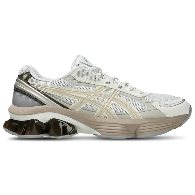 ASICS GEL-KINETIC Uomo - Sneakers Bianco - .5 - Rete/Sintetico White