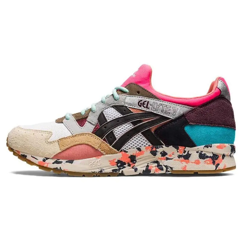 ASICS Gel Lyte 5 RE MATERIALE - Sneakers Unisex Rosa Aqua Multicolor 1201A871-961 37 5