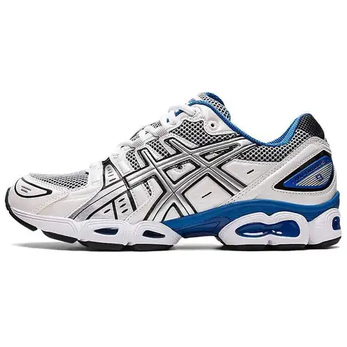 ASICS Gel Nimbus 24 9 White Lake Drive Scarpe da Ginnastica da Uomo 1201A424-101 42 5