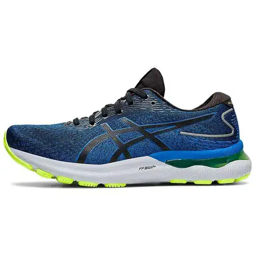 ASICS Gel Nimbus 24 Lake Drive Scarpe da Ginnastica da Uomo Blu Nero 1011B359-003 41 5