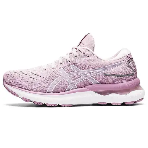 ASICS Gel Nimbus 24 Rosa Chiaro Scarpe da Ginnastica da Donna Rosa Bianco 1012B201-700