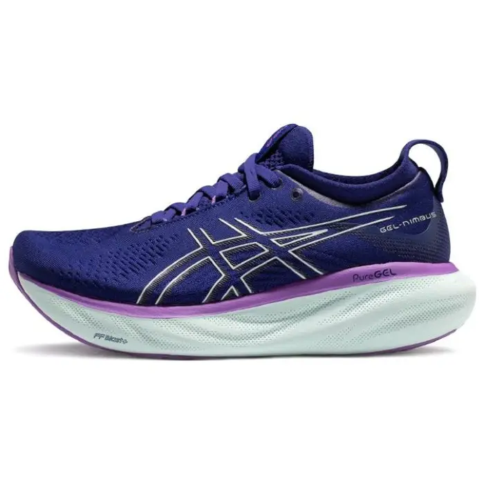 Gel Nimbus 25 Blu Immersione Scarpe da Ginnastica da Donna Soothing-Sea 1012B356-402 37 5
