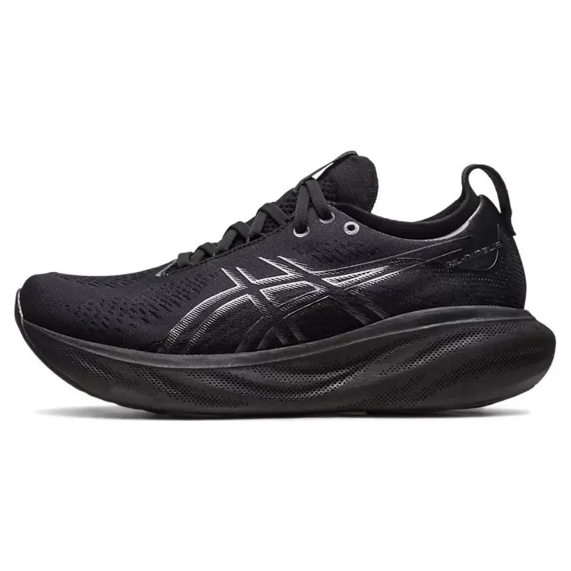ASICS Gel Nimbus 25 Triple Black Sneakers da Donna Grigio Grafite 1012B356-002