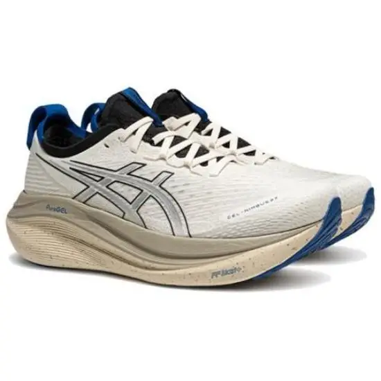 GEL NIMBUS 27 Resistente all abrasione Traspirante Basse Casual - 1011C096-100 EU 47 bianco/argento