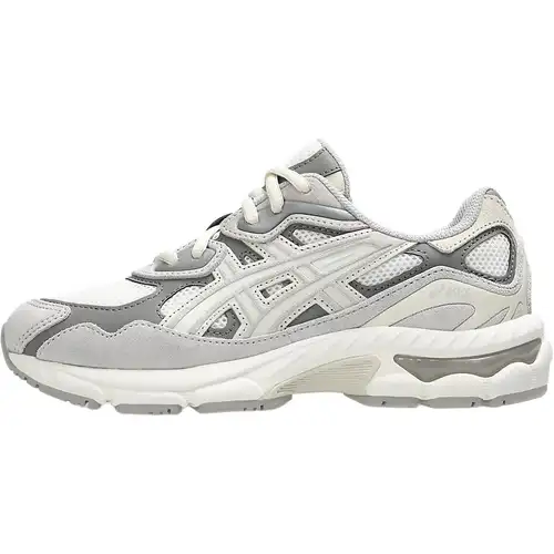 ASICS Gel NYC GS Crema Grigio Ostrica Scarpe da Ginnastica Bambino 1204A175-100
