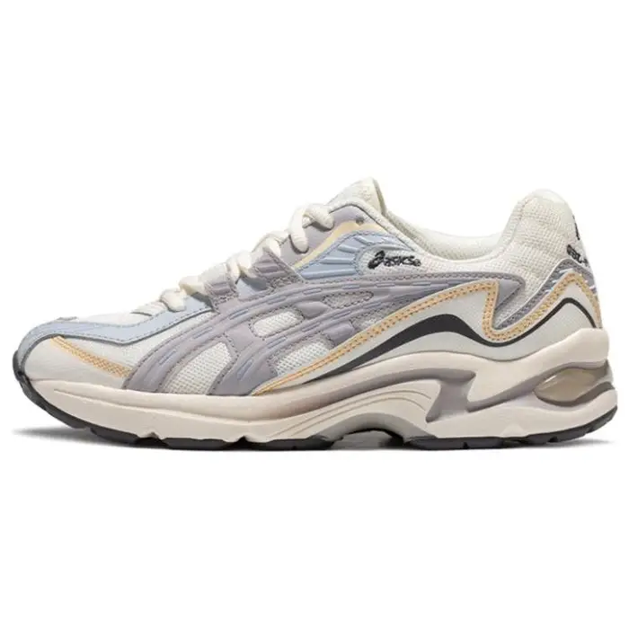 Gel-Preleus Tessuto Pelle Sintetica Pelle Riciclata Moda Sportiva Scarpe Lifestyle Basse Donna sneaker Bianco Grigio 1201A838-106 37