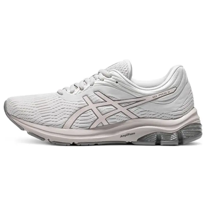 Gel-Pulse 11 Tessuto Pelle Sintetica Scarpe da Corsa Basse Donna sneaker Grigio Rosa 1012B138-022 36
