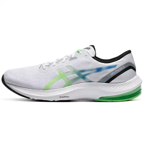 ASICS Gel Pulse 13 Bianco Verde Brillante Scarpe da Ginnastica Uomo 1011B175-100