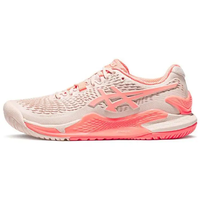 Gel Resolution 9 Rosa Perla Corallo Solare Scarpe da Ginnastica da Donna 1042A208-700 40 5