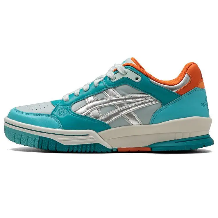 ASICS Gel-Spotlyte Casual Trend Dominio Nazionale Shenzhen Scarpe da Basket Retro Basse Sneaker Unisex Blu Argento Arancione 1203A240-301