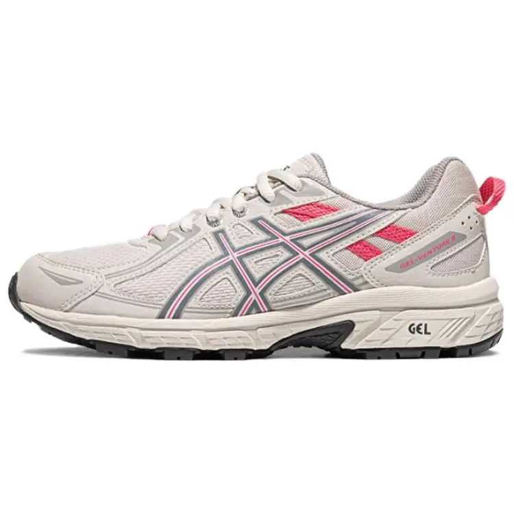 ASICS Gel-Venture 6 Scarpe da Trail Running Comode Versatili Basse Donna sneaker Grigio Rosa 1012B359-021 37 5