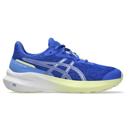 Asics GT-1000 13 GS Jr - scarpe running stabili - ragazza Blue