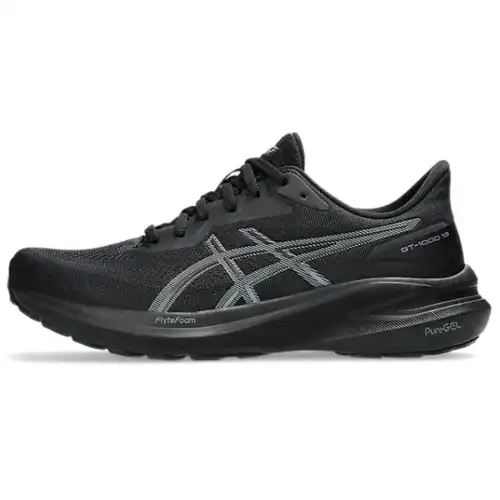 ASICS GT 1000 13 Nero Grigio Acciaio Scarpe da Ginnastica da Donna 1012B663-004 39 5